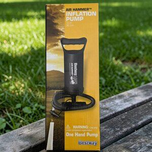 New Bestway Air Hammer Hand Pump 12" Inflating Pool Toys Balls Airbed Camping